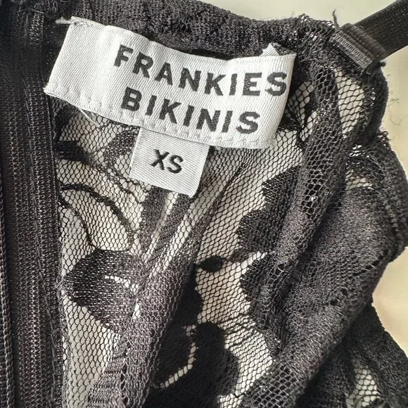 Frankie's Bikinis Carlotta Lace Mini Dress - Picture 8 of 8